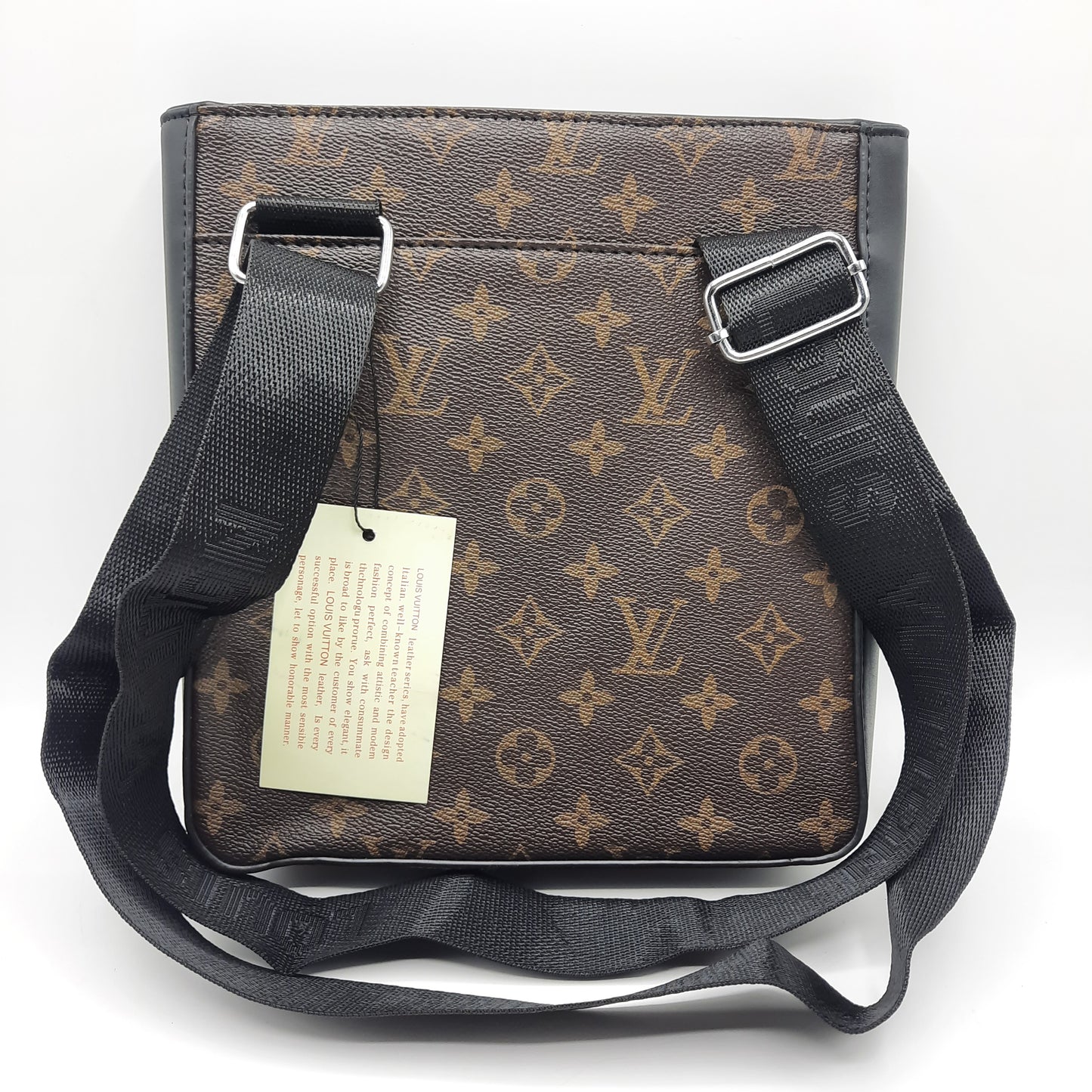 Luxury Unisex Shoulder Bag 8010 Brown