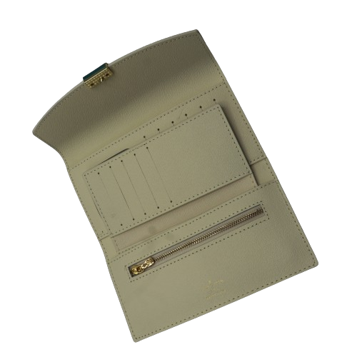 Latest 2in1 Wallet for Women With Box 2005-2 White Plaid