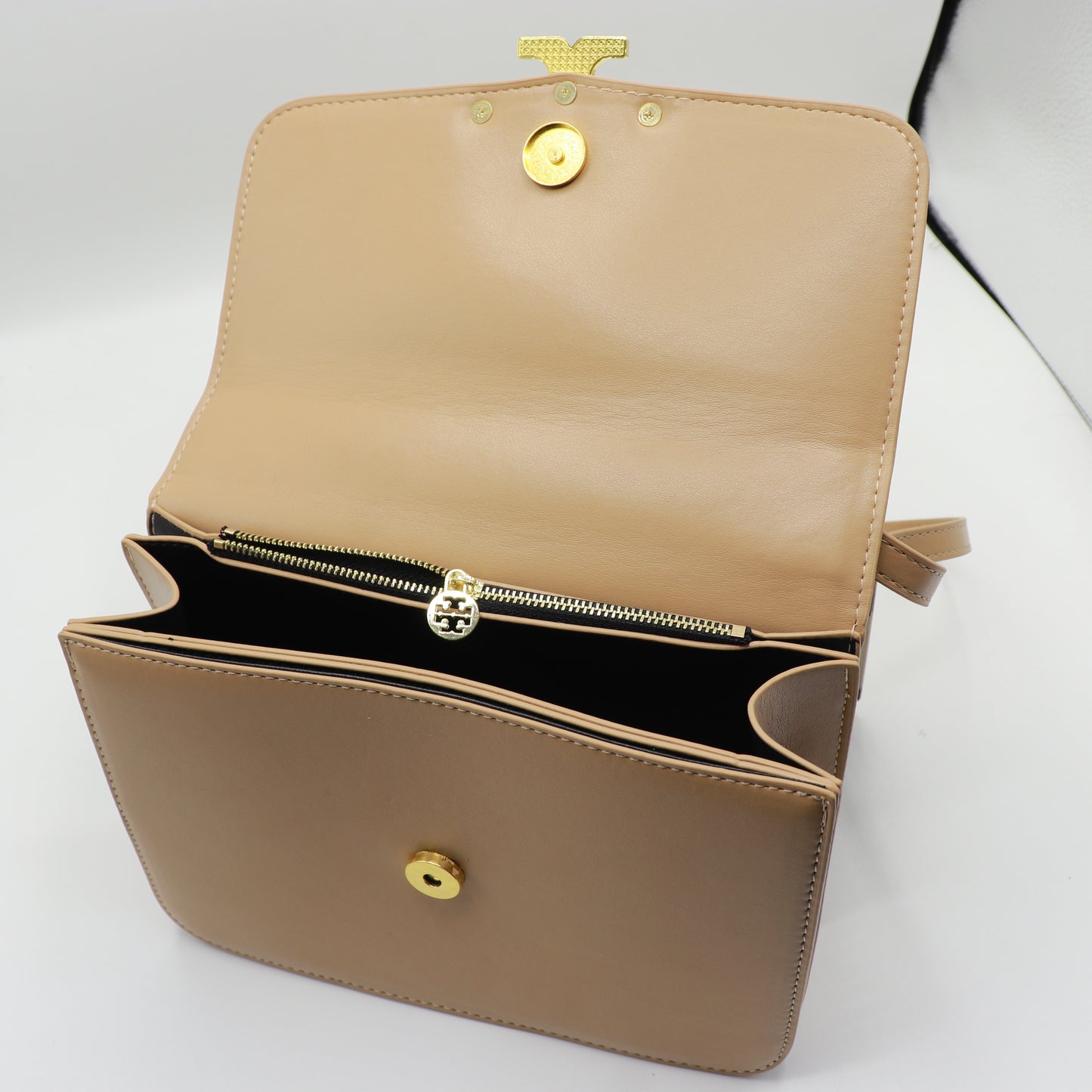 New Stylish Eleanor T Monogram Small Convertible Shoulder Bag TB05