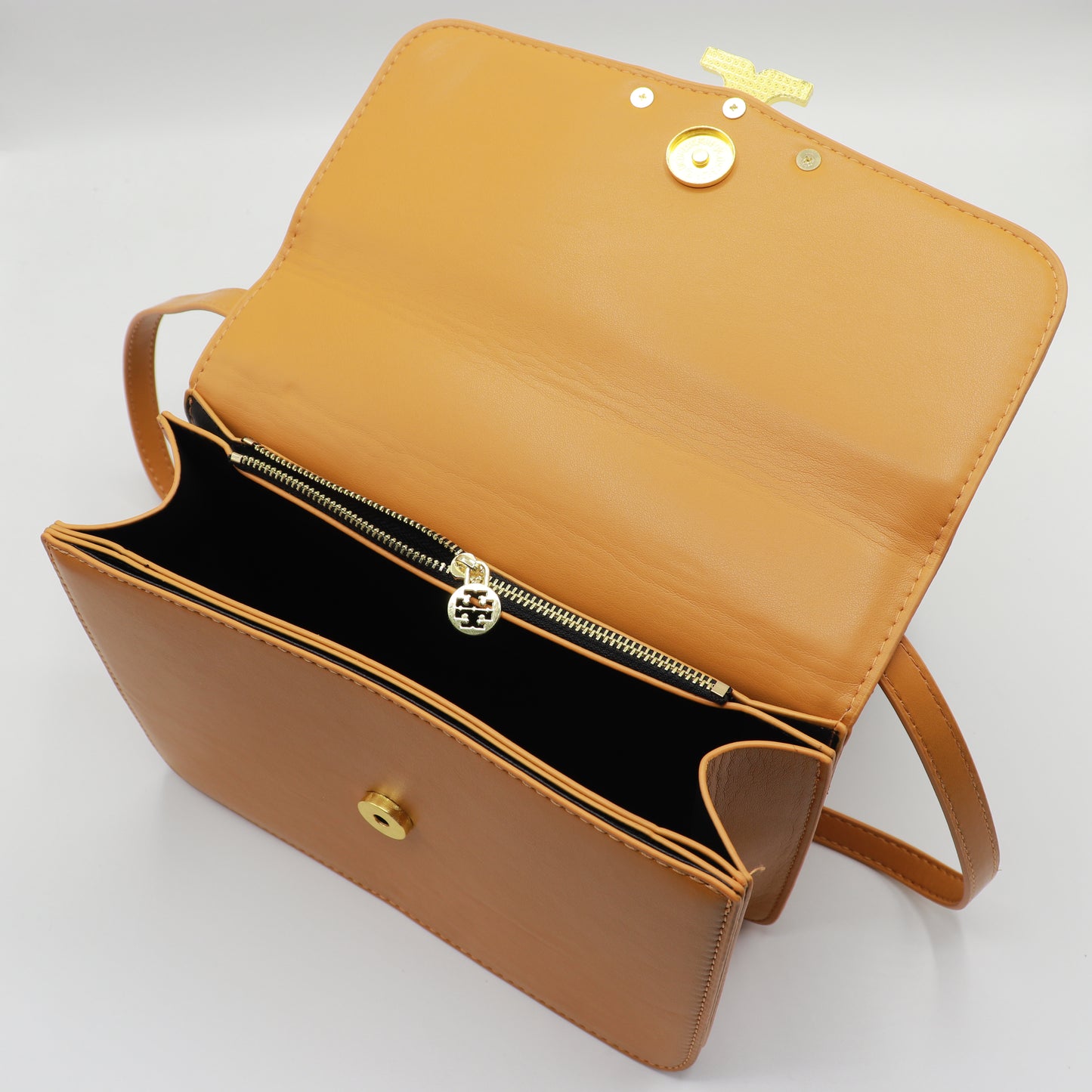 New Stylish Eleanor T Monogram Small Convertible Shoulder Bag TB02