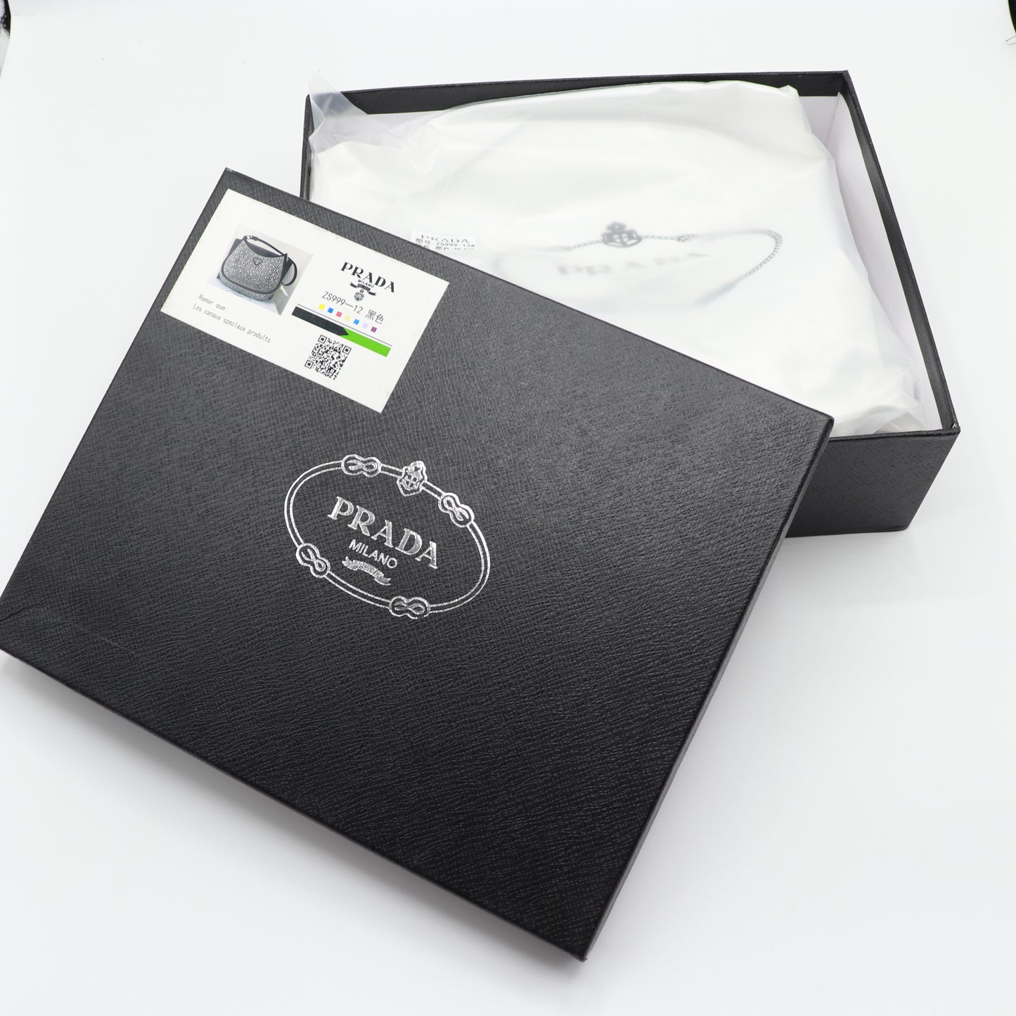 Fashionable Mini Bag with Crystals Shoulder Bag With Box 06