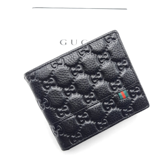 Luxury Men Wallet With Box 3372A Black