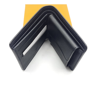 Luxury Men Wallet With Box Black 9801 Presbyopia