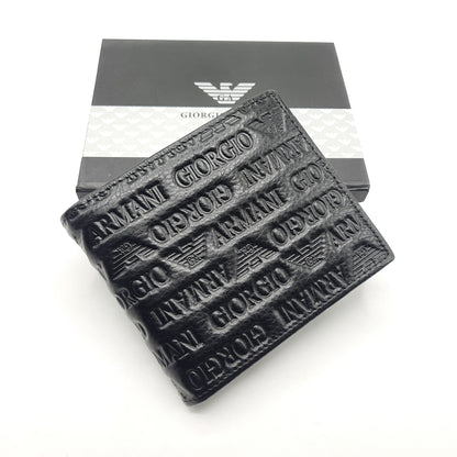 Luxury Men Wallet With Box Black 384A