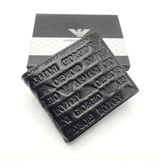 Luxury Men Wallet With Box Black 384A