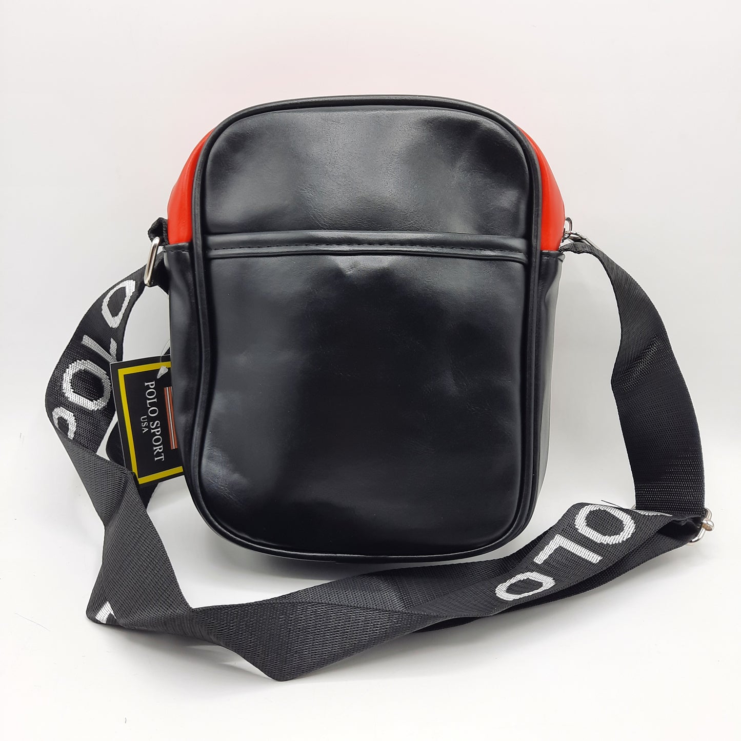 Imported Cross Body Famous Leather Men's Bag PCB-Black-452