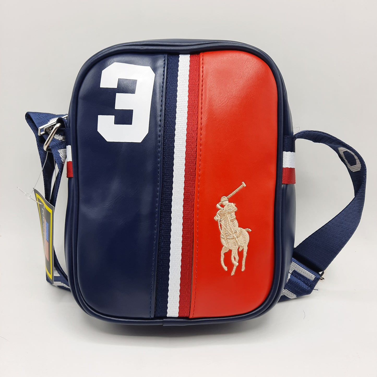 Imported Cross Body Famous Leather Men's Bag PCB-Blue-458