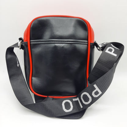 Imported Cross Body Famous Leather Men's Bag PCB-Black-453