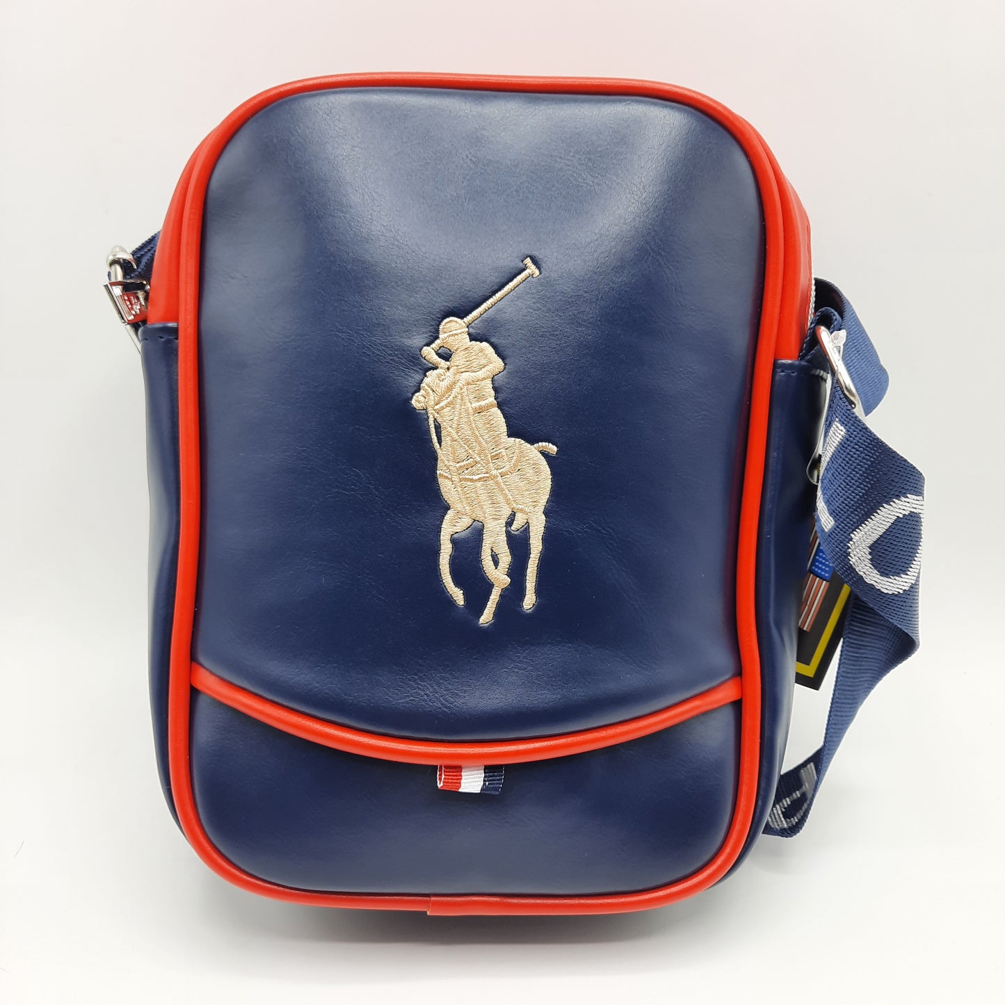 Imported Cross Body Famous Leather Men's Bag PCB-Blue-453