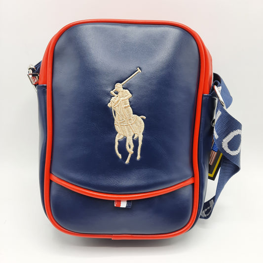 Imported Cross Body Famous Leather Men's Bag PCB-Blue-453