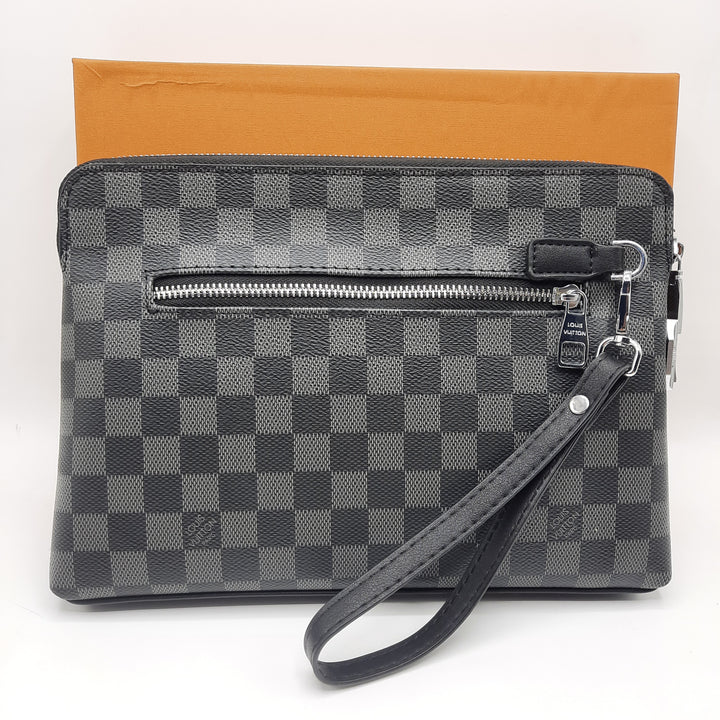 Luxury Man Handbag With Lock With Box 12020 Black