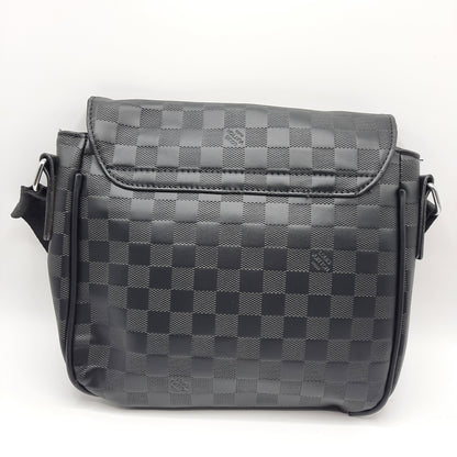 Premium Quality Unisex Shoulder Bag C-8112 Black