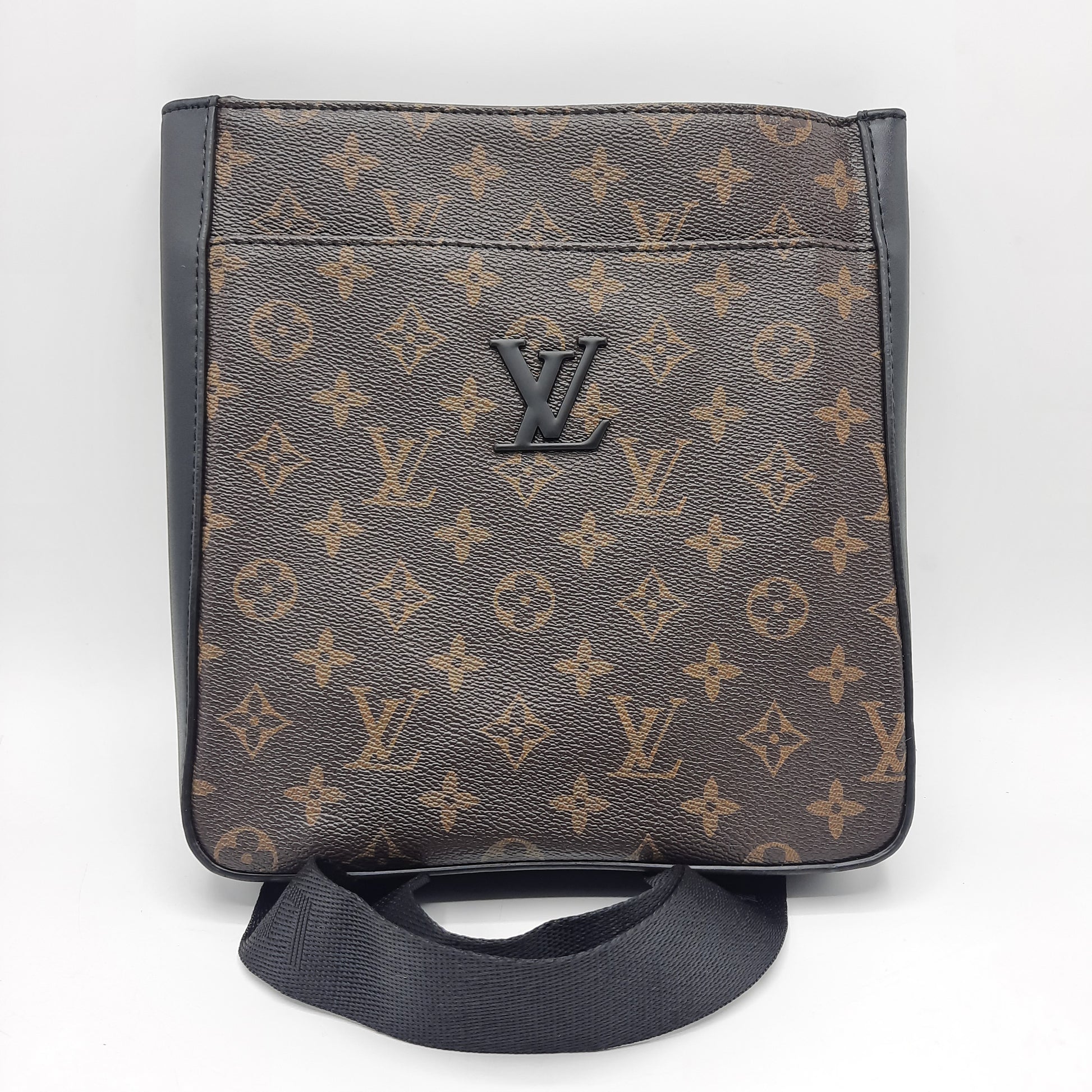 Luxury Unisex Shoulder Bag 8010 Brown