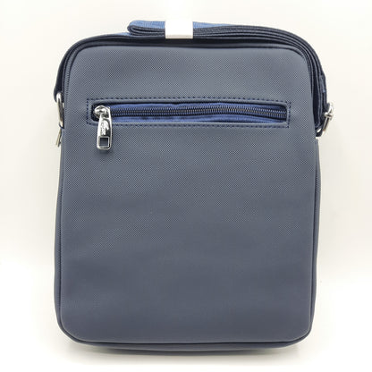 Classic Men Shoulder Bag 18-7 Blue