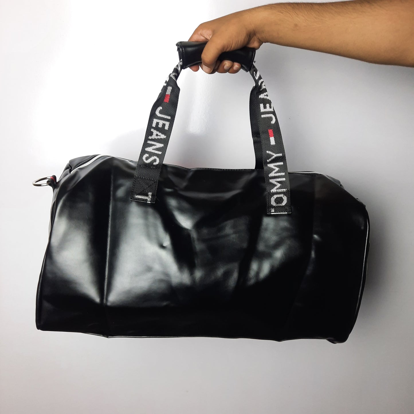 Imported Fux Leather Travel luggage bag 568 Black