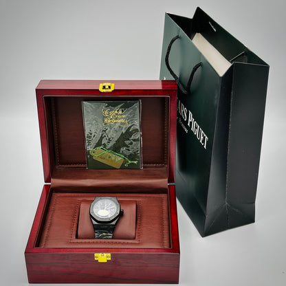 Octagon Bezel Watch with premium name box