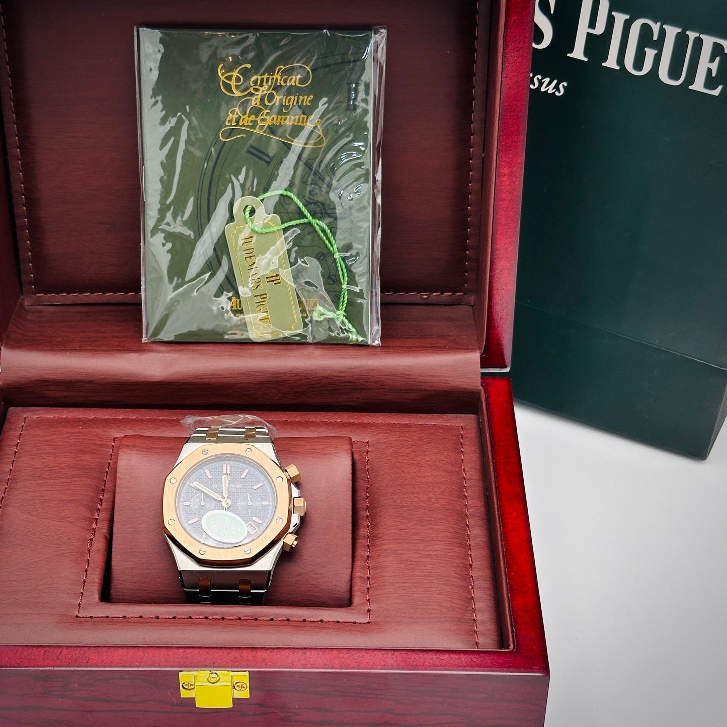 men’s luxury dress watch with premium box