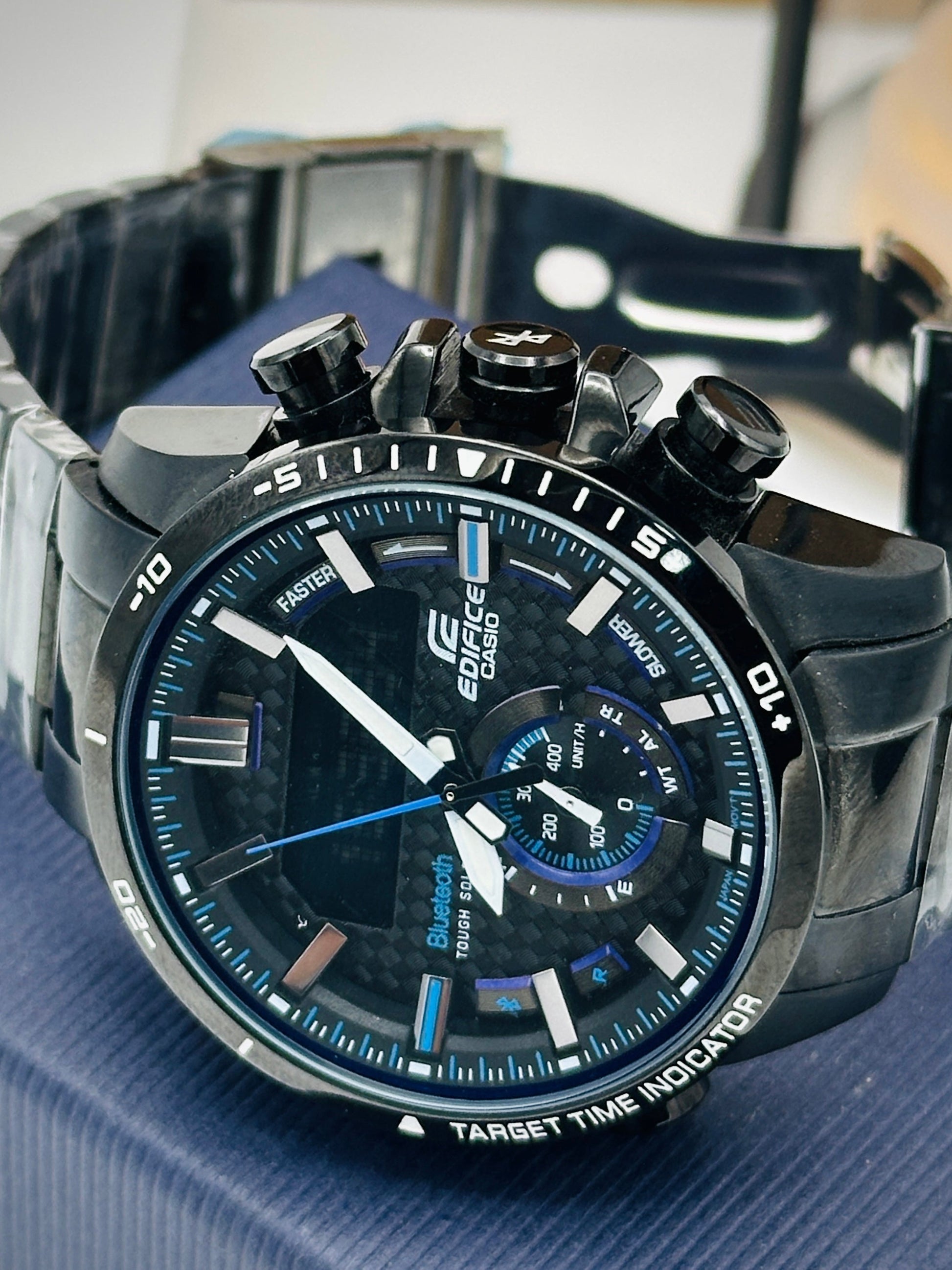 TurboTrack Chronograph Watch with original box