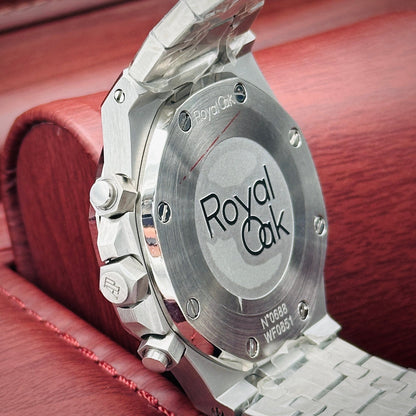 two-tone men’s watch with brand box