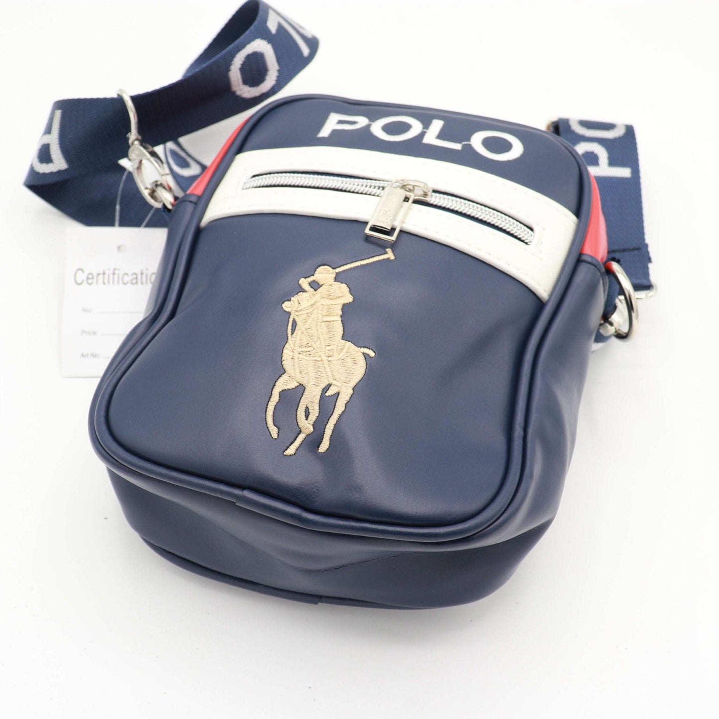 Imported Cross Body Famous Leather Men's Bag PCB-Blue-451