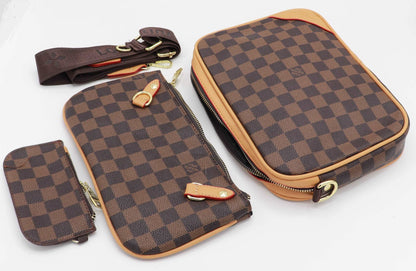 New Stylish COMBO 3 IN 1 Multi Pouch Cross Body Bag LY3873-Brown