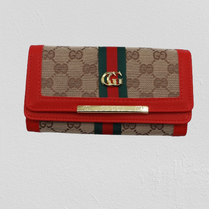 Stunning Wallet for Ladies With Box 108-Red