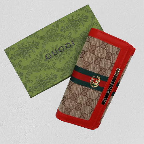 Stunning Wallet for Ladies With Box 108-Red