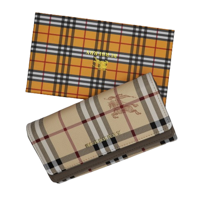 Luxury Women Wallet With Box 2015-5-Silver Gray