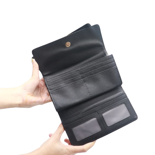New Arrival Wallet for Women With Box 991-Black