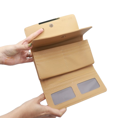 New Arrival Wallet With Box for Women 991-Apricot