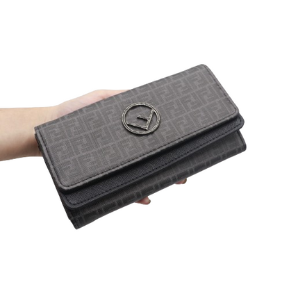 Classic Women Wallet With Box 883-Black