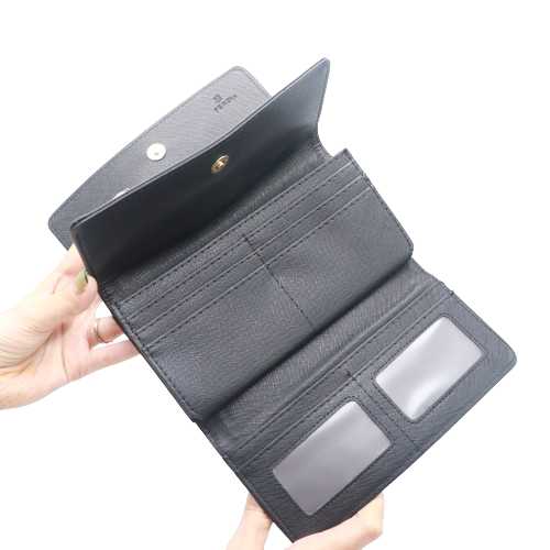 Classic Women Wallet With Box 883-Black