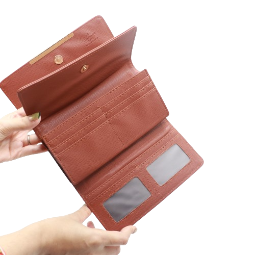 Latest Wallet for Women With Box 2015-6 Wheat