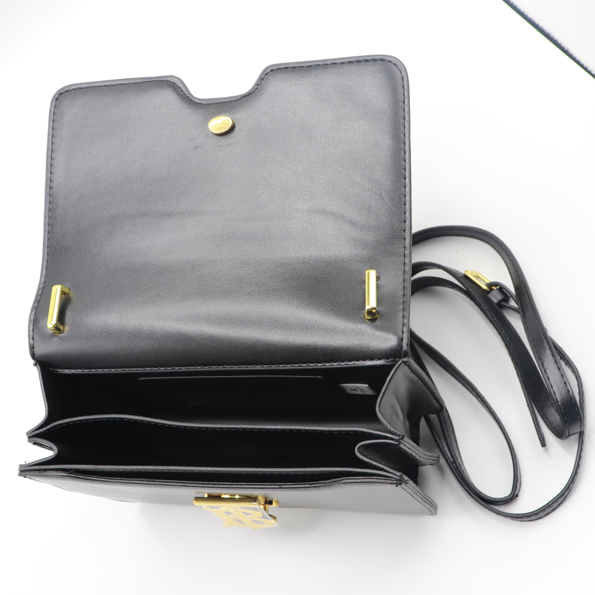 Pu Leather Plain Handbag for Women BB01