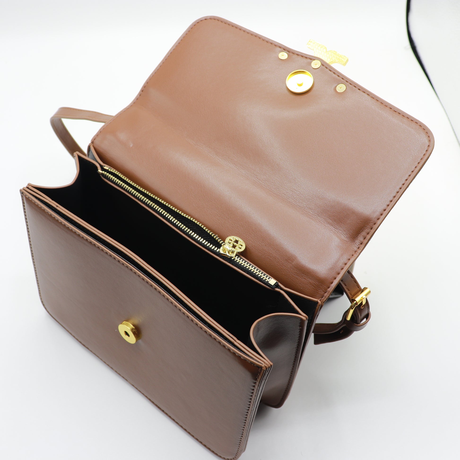 New Stylish Eleanor T Monogram Small Convertible Shoulder Bag TB03