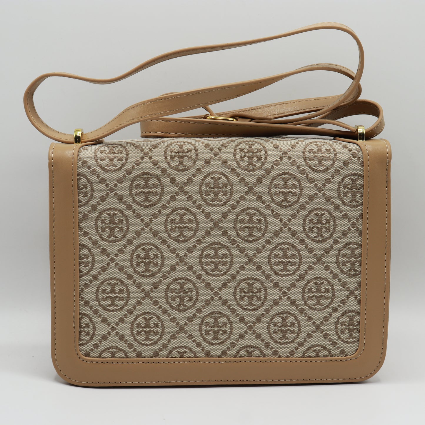 New Stylish Eleanor T Monogram Small Convertible Shoulder Bag TB05