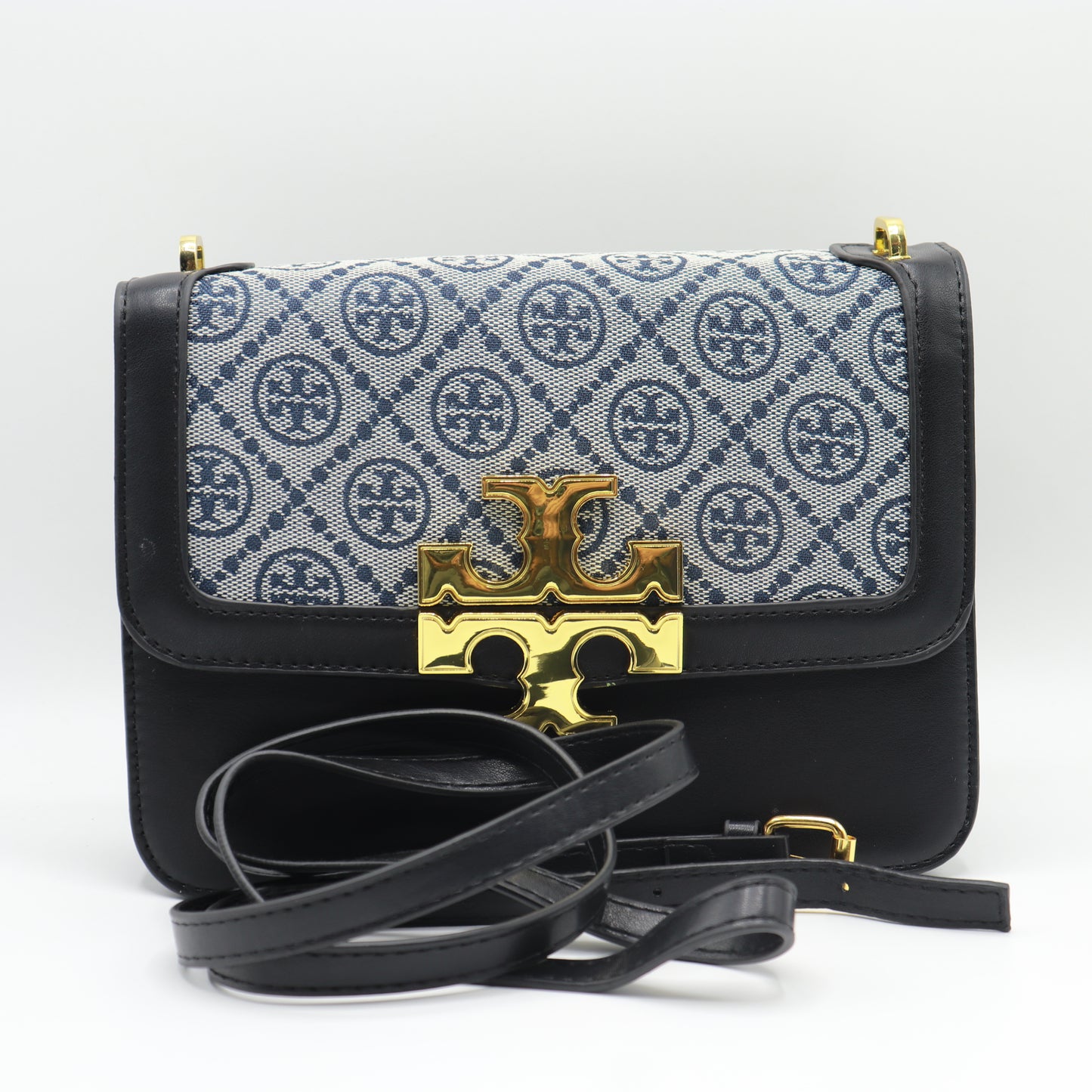 New Stylish Eleanor T Monogram Small Convertible Shoulder Bag TB01