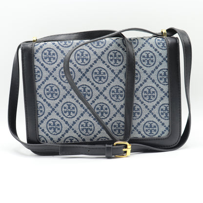 New Stylish Eleanor T Monogram Small Convertible Shoulder Bag TB01