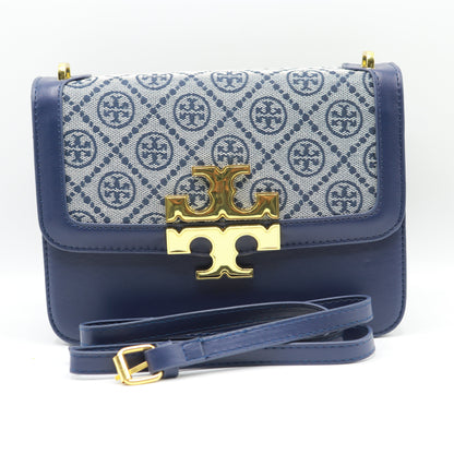 New Stylish Eleanor T Monogram Small Convertible Shoulder Bag TB04