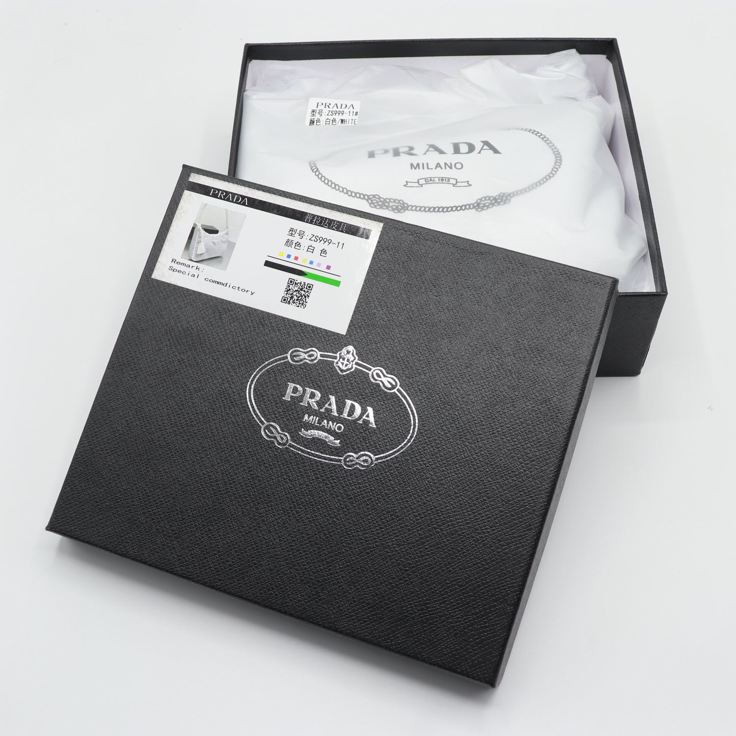 Fashionable Mini Bag with Crystals Shoulder Bag With Box PR05