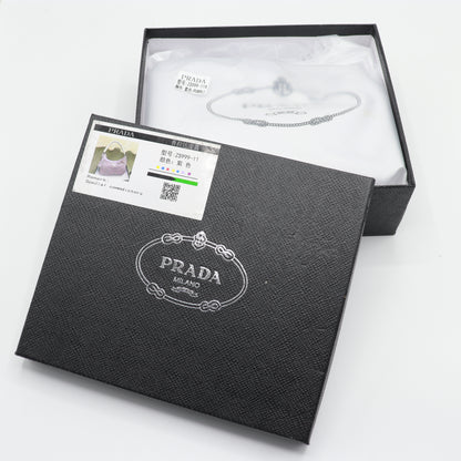 Fashionable Mini Bag with Crystals Shoulder Bag With Box PR03