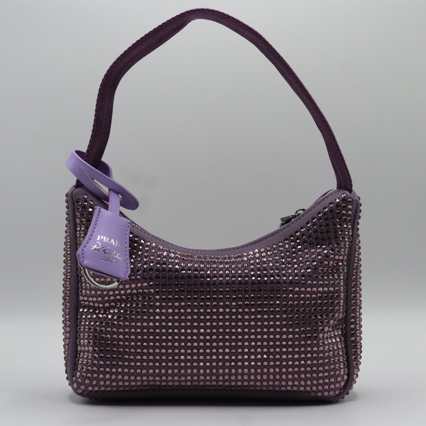 Fashionable Mini Bag with Crystals Shoulder Bag With Box PR03