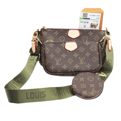 New Stylish Multi Pochette Sling Bag for Women With Box 20