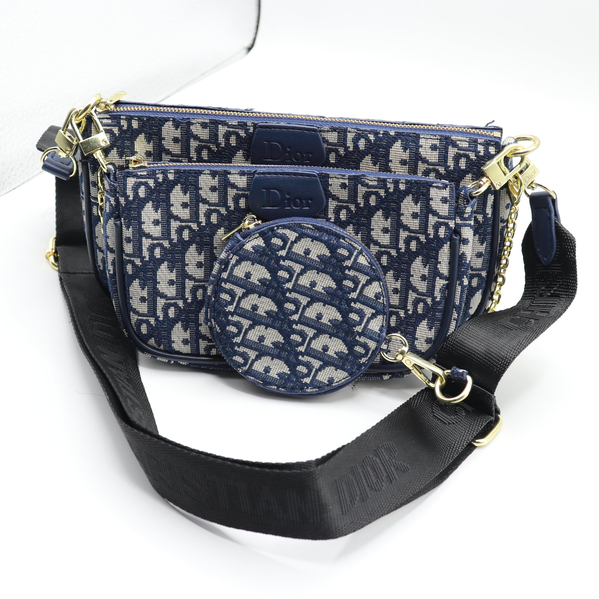 New Stylish Multi Pochette Sling Bag for Women With Box DB10