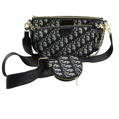 New Stylish Multi Pochette Sling Bag for Women With Box DB08