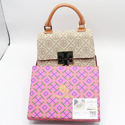 New Stylish T Monogram Mini Jacquard Handbag With Box TB07