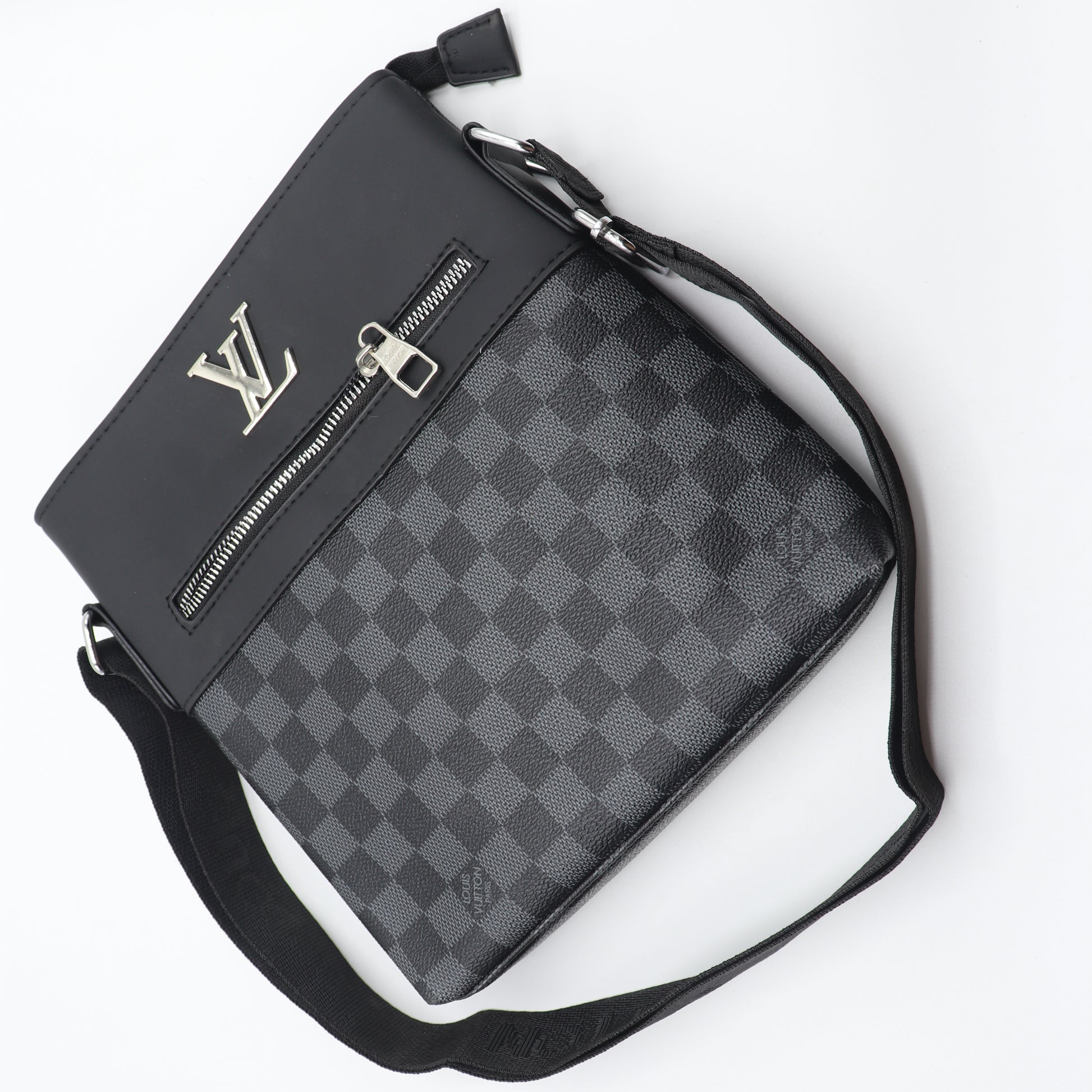 Imported Shoulder Bag 8014-Black