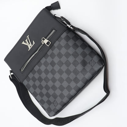 Imported Shoulder Bag 8014-Black