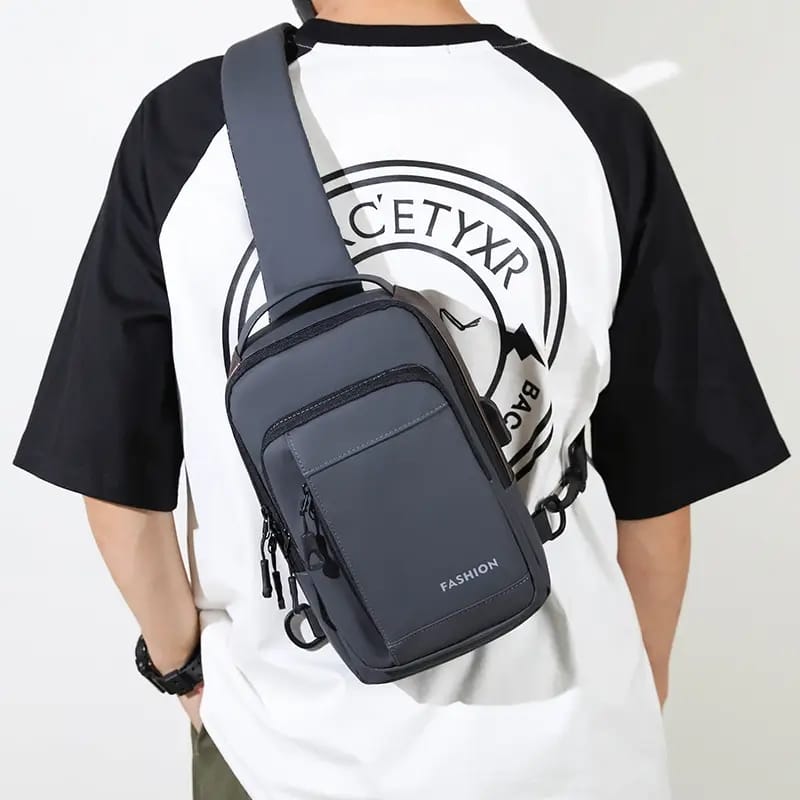 Fashion Casual Mens Multifunctional Chest Bag | Small Bagpack F03