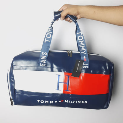 Imported Fux Leather Travel luggage bag 568 Blue